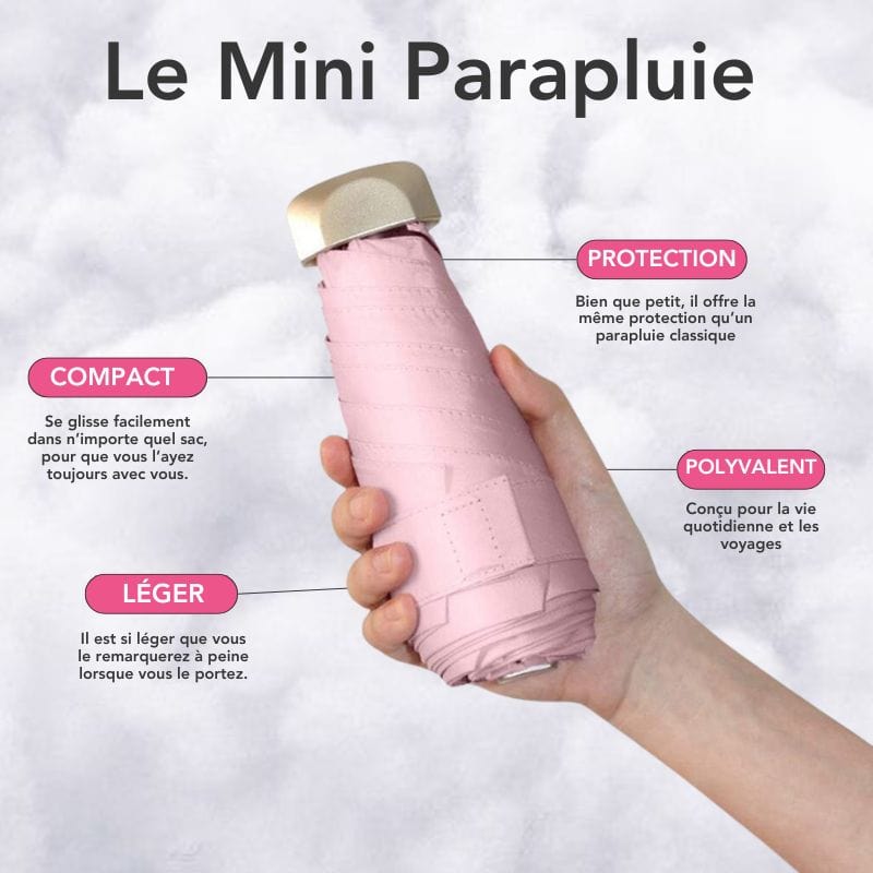 Mini Parapluie - Votre Compagnon Compact pour les Averses