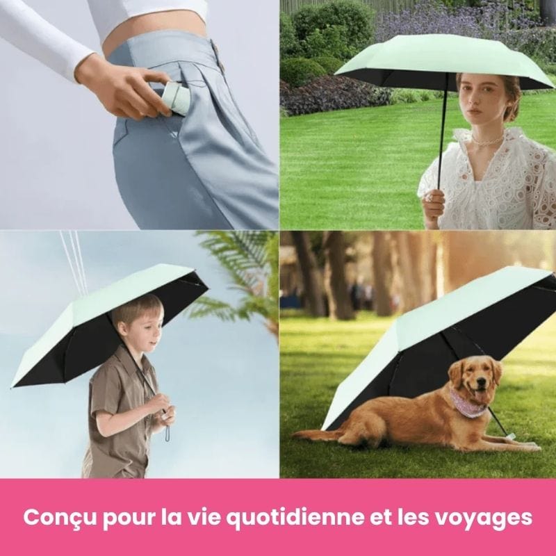 Mini Parapluie - Votre Compagnon Compact pour les Averses