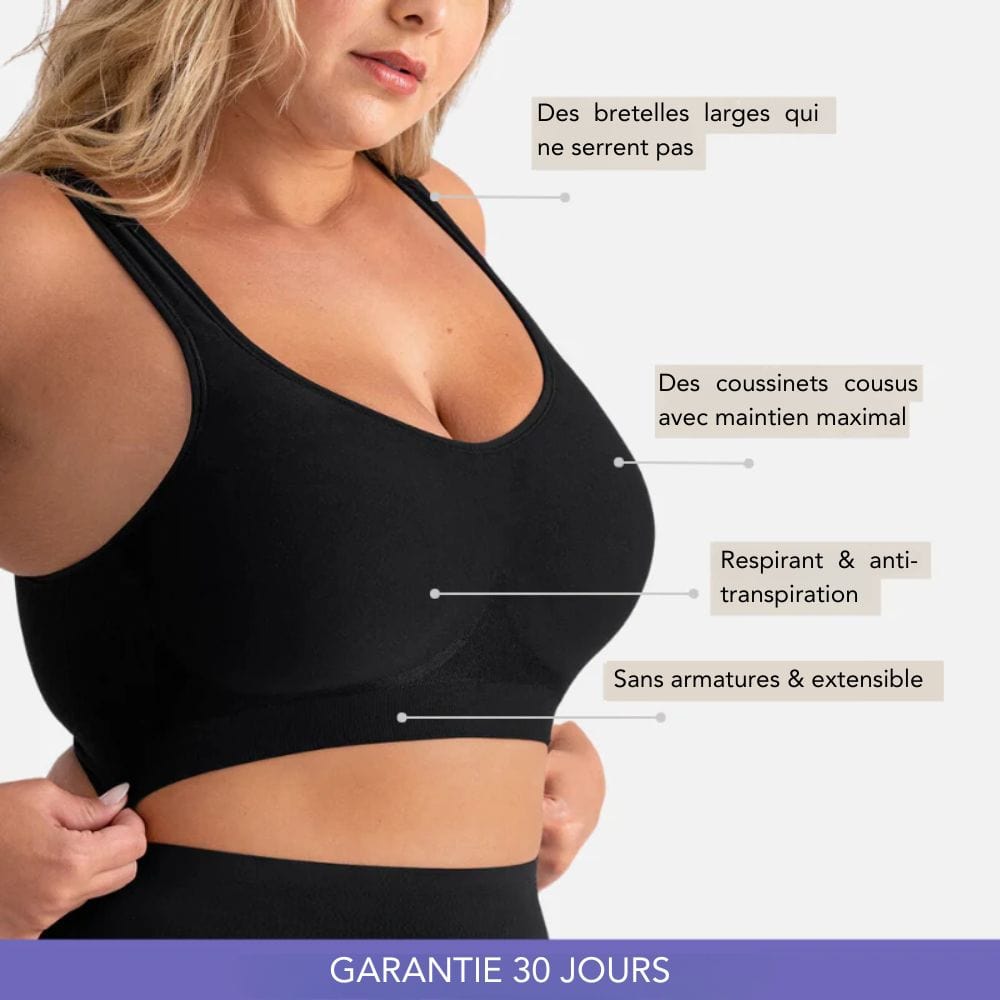 Soutien-gorge sans armatures