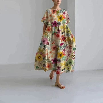 Zara | Robe décontractée et élégante à imprimé floral