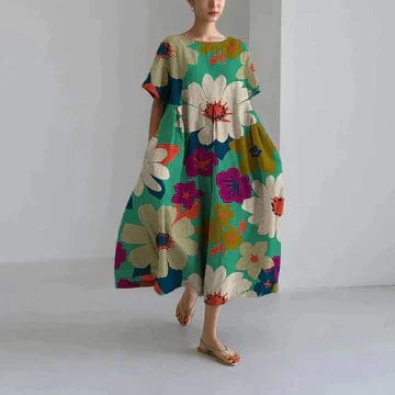 Zara | Robe décontractée et élégante à imprimé floral