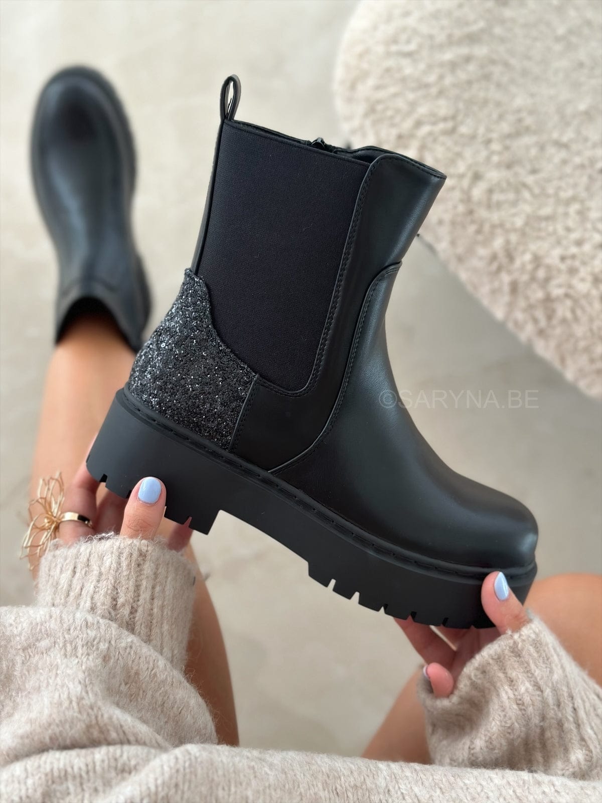 Bottines « CHIARA » NOIR